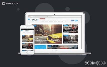 Tesla Themes Daily Post WordPress Theme