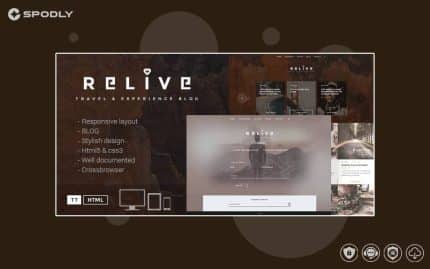 Tesla Themes Relive WordPress Theme