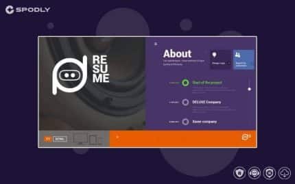 Tesla Themes Resume WordPress Theme