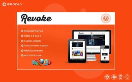 Tesla Themes Revoke WordPress Theme