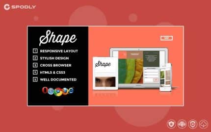 Tesla Themes Shape WordPress Theme
