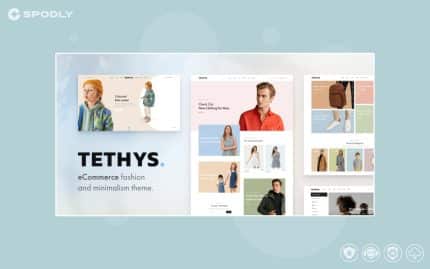 Tethys - Fashion and Minimalism Theme
