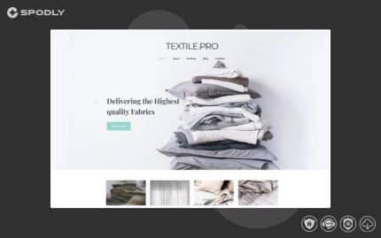 Textile Industry Joomla Template