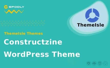 ThemeIsle Constructzine WordPress Theme