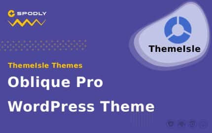 ThemeIsle Oblique Pro WordPress Theme