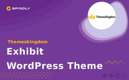 Themes Kingdom Exhibit WordPress Theme