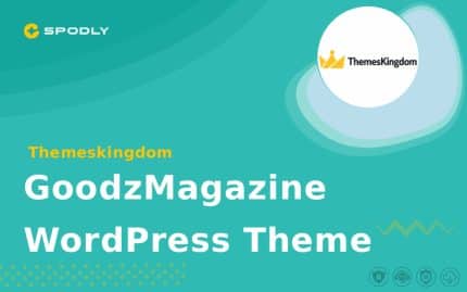 Themes Kingdom GoodzMagazine WordPress Theme