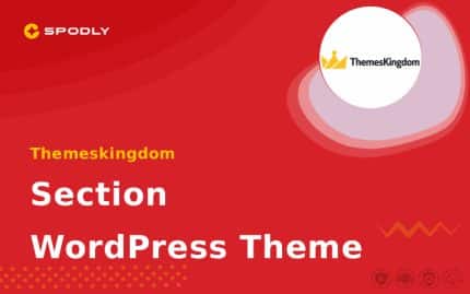Themes Kingdom Section WordPress Theme