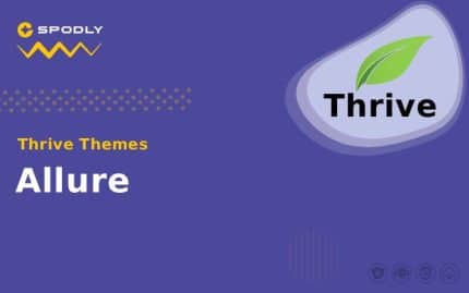 Thrive Themes - Allure - WordPress Theme