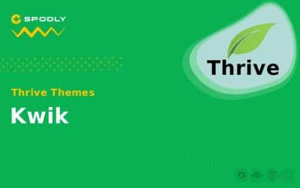 Thrive Themes - Kwik - WordPress Theme
