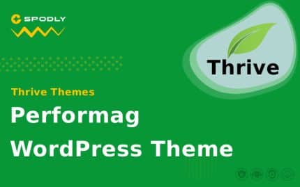Thrive Themes - Performag - WordPress Theme