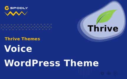 Thrive Themes - Voice - WordPress Theme
