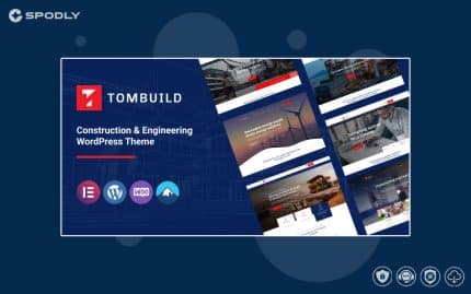 Tombuild – Construction & Engineering WordPress Theme