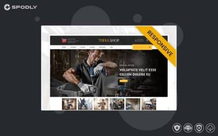Tools Shop OpenCart Responsive Template