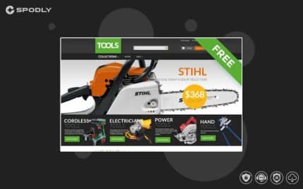 Tools - Tools & Equipment Free Clean Shopify Theme