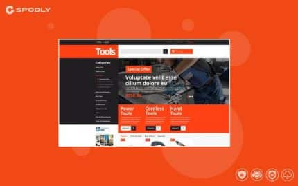 Tools and Supplies PrestaShop Theme
