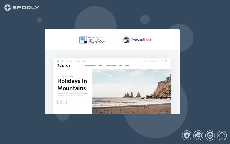 Tourgy - Travel Agency eCommerce Template PrestaShop Theme Tourgy - Travel Agency eCommerce Template PrestaShop Theme