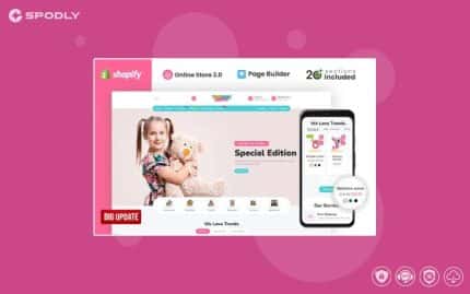 Toybox Clothing & Toys Store Shopify Theme