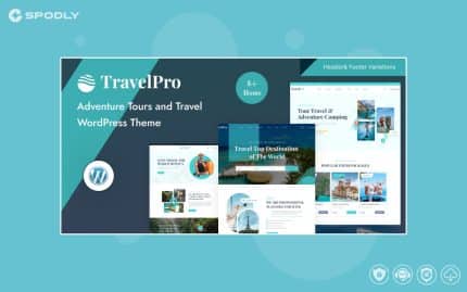 TravelPro - Adventure Tours and Travel Agency WordPress Theme