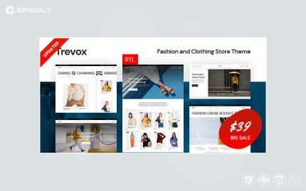Trevox - Fashion and Clothing Store Theme