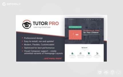 Tutor Pro | Education WordPress Theme
