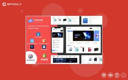 Twinvolt Electronic Shopify Theme