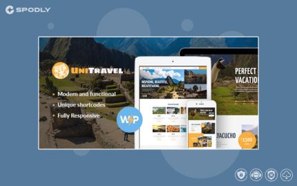 UniTravel | Travel Agency & Tourism WordPress Theme