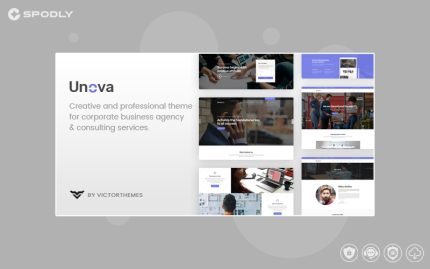 Unova - Consulting Business WordPress Theme