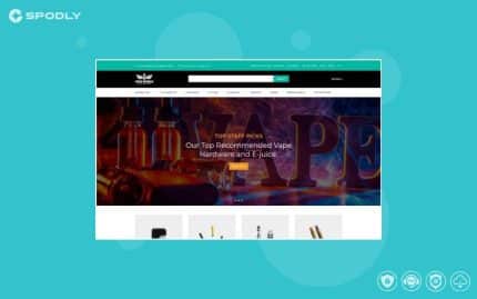 Vape World – E-Cigars Responsive Fancy OpenCart Template