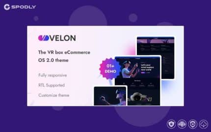 Velon - VR Box Ecommerce Shopify Theme