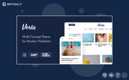 Verta - Multi-Concept WordPress Theme for Modern Publishers
