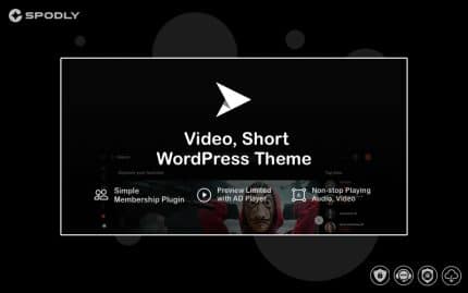 Videon - Video, Short WordPress Theme