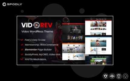 VidoRev - Video WordPress Theme