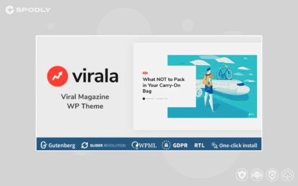 Virala – Viral Magazine WordPress Theme
