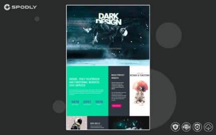VisualModo - Dark Master - WordPress Theme