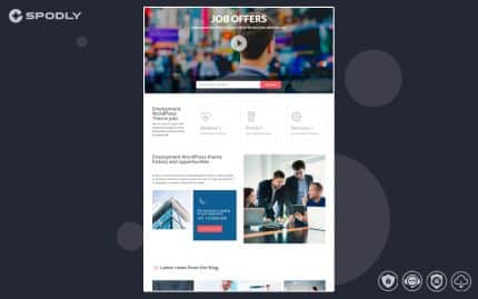 VisualModo - Employment - WordPress Theme