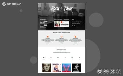 VisualModo - Music - WordPress Theme