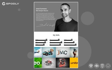 VisualModo Resume WordPress Theme