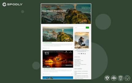 VisualModo - Traveler - WordPress Theme
