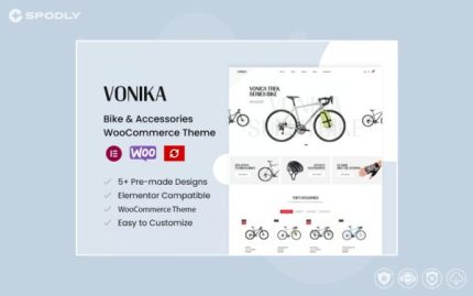 Vonica – Bike and Accessories WooCommerce Theme