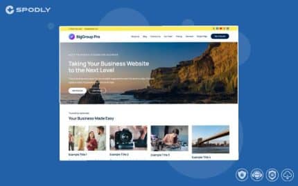 WPEnjoy - BigGroup Pro - WordPress Theme
