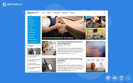 WPEnjoy - BlogRank Pro - WordPress Theme
