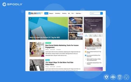 WPEnjoy - BlogSite Pro - WordPress Theme