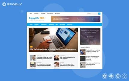 WPEnjoy - EnjoyLife Pro - WordPress Theme
