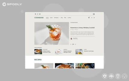 WPZoom - CookBook - WordPress Theme