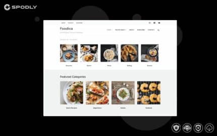 WPZoom - Foodica - WordPress Theme