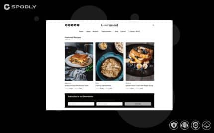 WPZoom - Gourmand - WordPress Theme