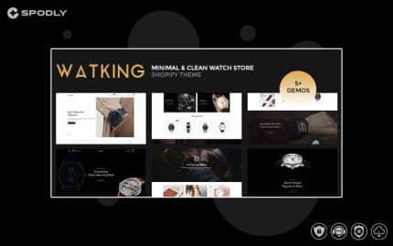 Watking – Minimal & Clean Watch Store Shopify Theme