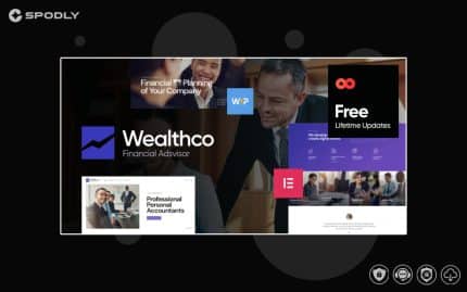 WealthCo | Business & Financial Consulting WordPress Theme