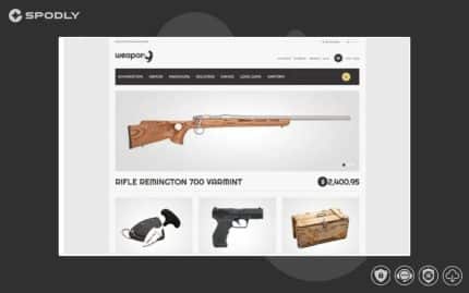 Weapons for Proper Security Magento Theme